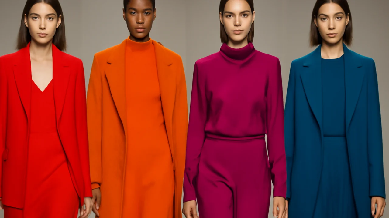 2024 Moda Haftalarından Renk Trendleri – illustrative image