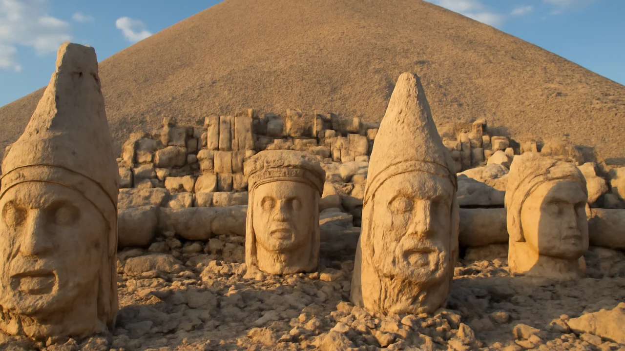 Nemrut Dağı’nda Bulunan Heykeller – illustrative image