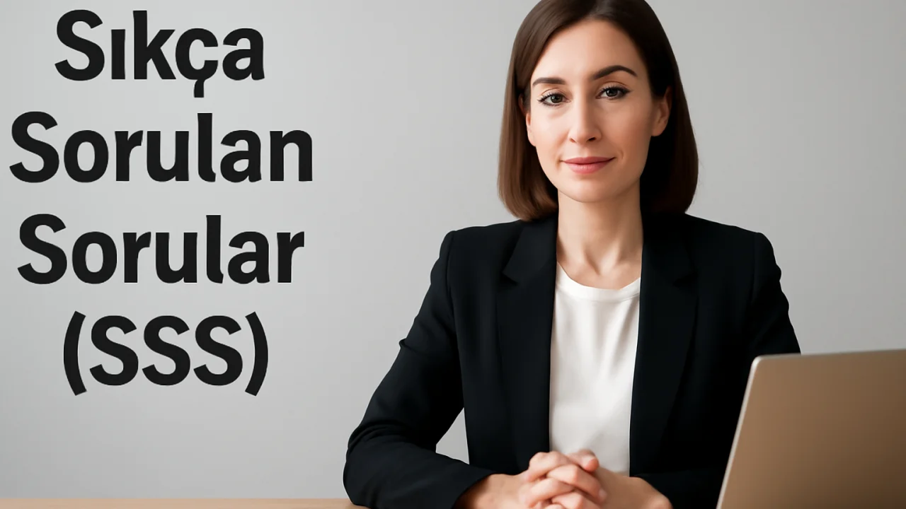 3. Sıkça Sorulan Sorular (SSS) – illustrative image