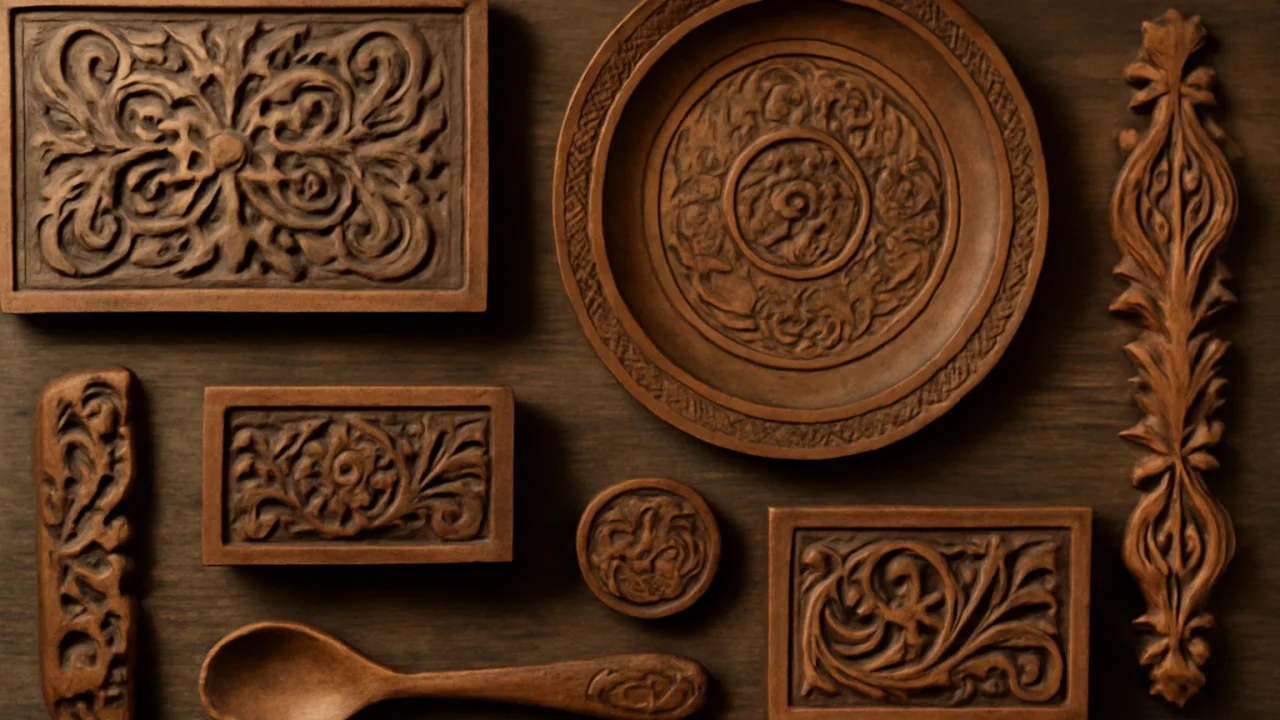 🪵 Bartın Ahşap Oymacılığında Kullanılan Ürünler ve Motifler – illustrative image
