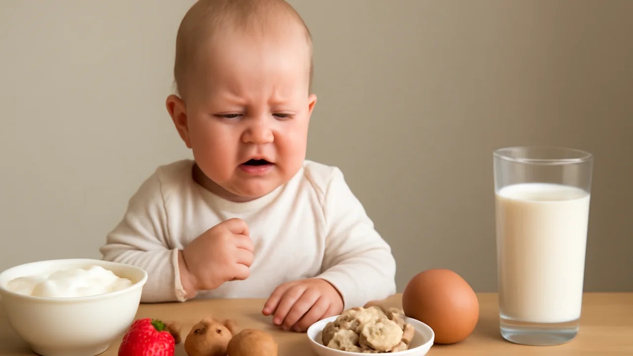 2. Bebeklerde Alerjiye Neden Olabilecek Gıdalar – illustrative image