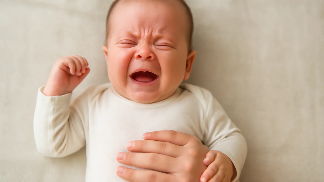 1. Bebeklerde Gaz Sancısı Belirtileri – illustrative image