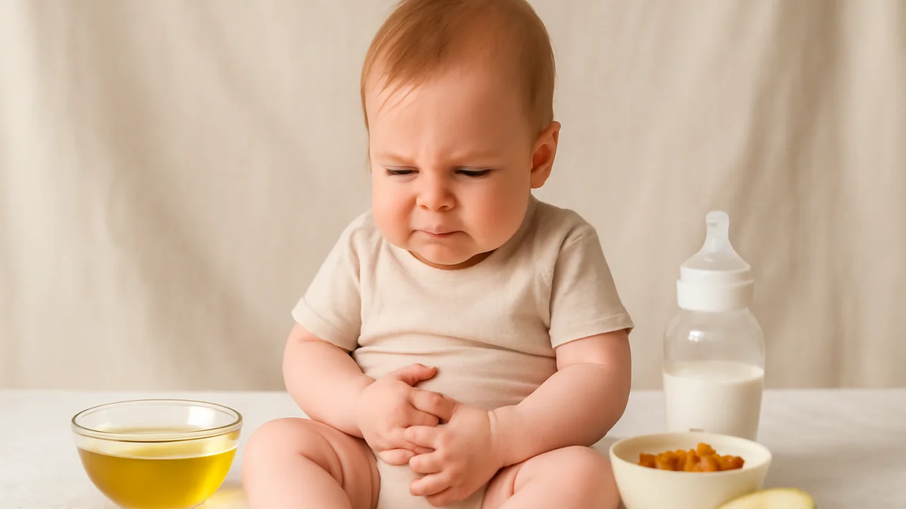 2. Bebeklerde Kabızlığı Gidermek İçin Doğal Yöntemler – illustrative image