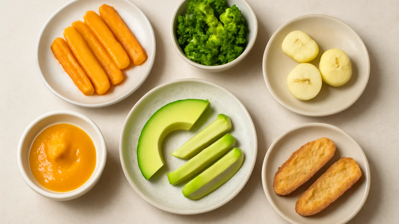 3. BLW İçin Uygun İlk Besinler – illustrative image