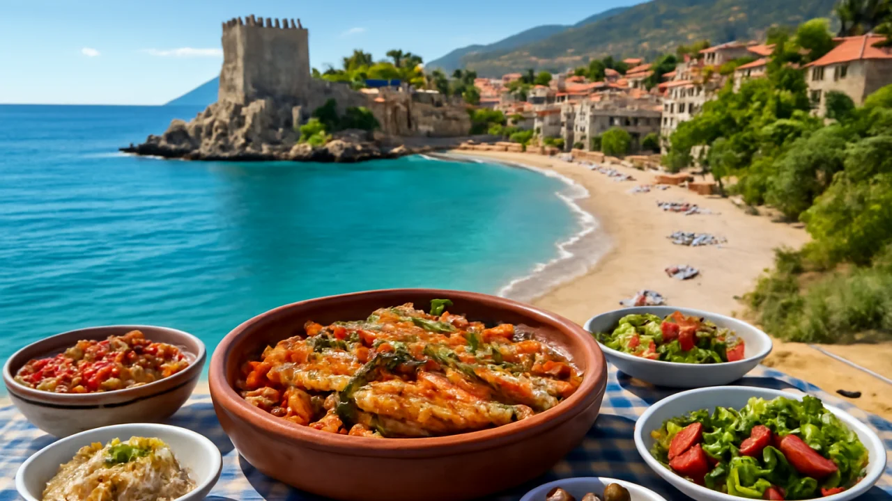 3️⃣ Akdeniz Bölgesi: Turizm Cenneti ve Yöresel Lezzetler – illustrative image