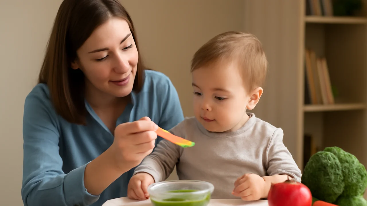 &Ccedil;ocuk Gelişimi ve Beslenmenin &Ouml;nemi &ndash; illustrative image
