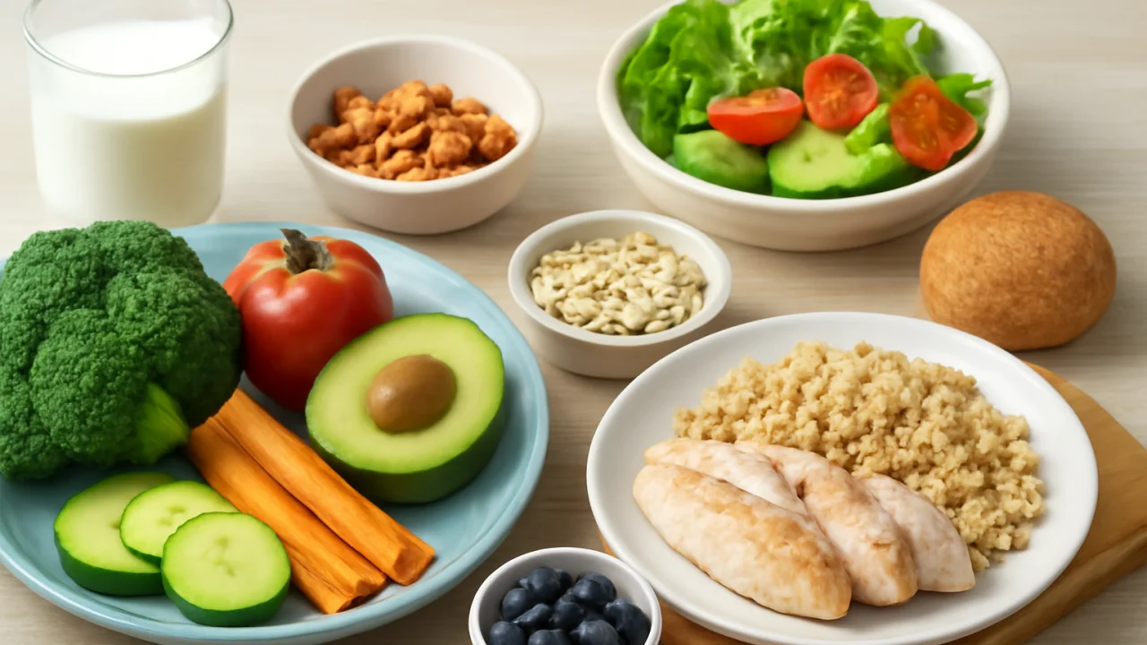 1. Beslenme Düzeni ve Doğru Gıdalar – illustrative image