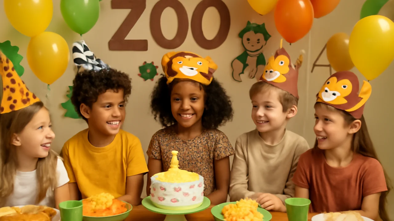 3. Hayvanat Bahçesi Temalı Parti – illustrative image
