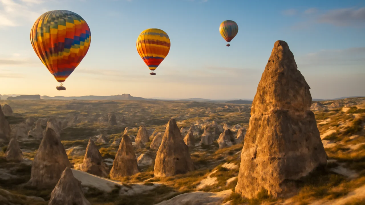 2. Kapadokya (Nevşehir): Peri Bacaları ve Sıcak Hava Balonları – illustrative image