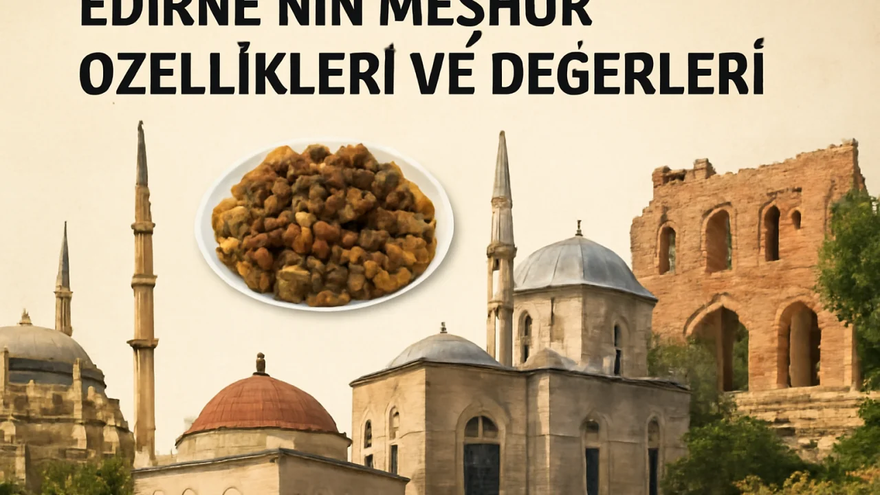 📜 Edirne’nin Meşhur Özellikleri ve Değerleri – illustrative image
