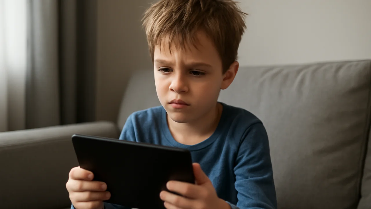 Ekran Süresi Fazlasının Çocuklar Üzerindeki Olumsuz Etkileri – illustrative image