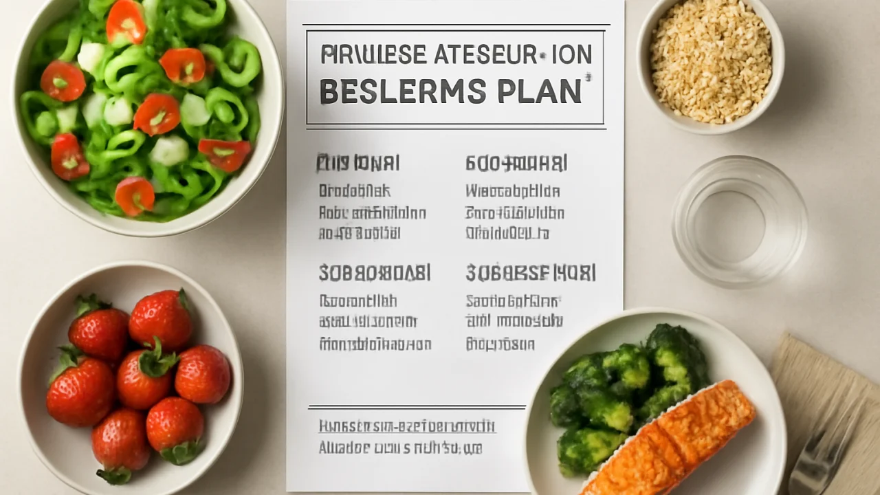 4. Emziren Anneler İçin Beslenme Planı (Örnek Menü) – illustrative image