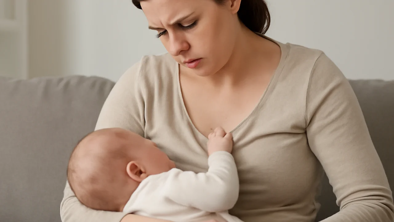 1. Yanlış Emzirme Pozisyonu Seçmek – illustrative image