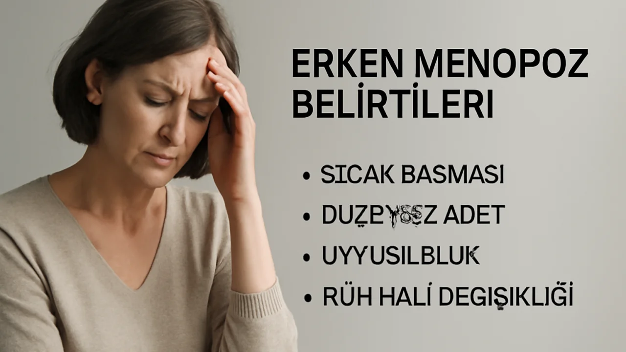 ⚠️ Erken Menopoz Belirtileri – illustrative image