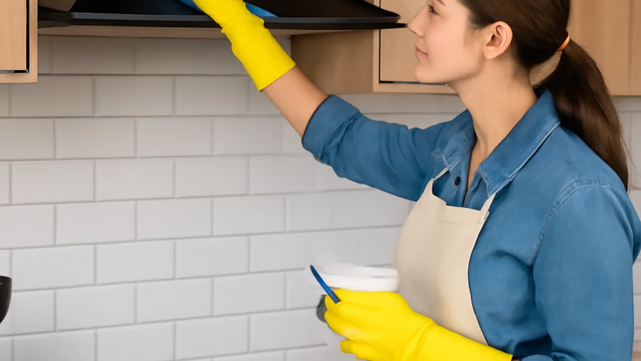 3. Temizliğe Yukarıdan Aşağıya Başlayın – illustrative image