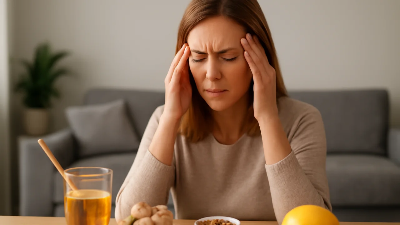 Evde Doğal Yöntemlerle Baş Ağrısı Nasıl Geçer? – illustrative image