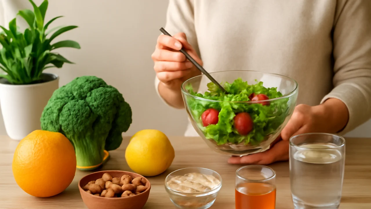 Evde Doğal Yöntemlerle Sağlıklı Yaşamın Temel Prensipleri – illustrative image