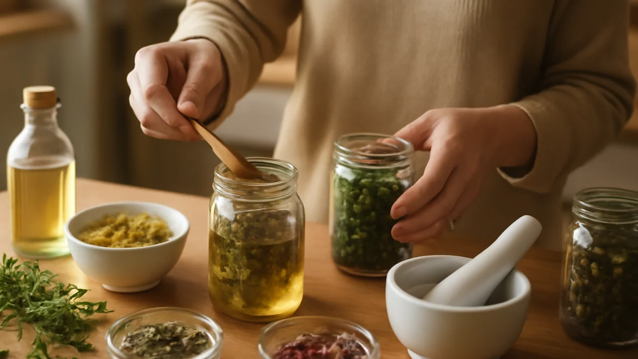 Evde Bitkisel Kür Hazırlarken Dikkat Edilmesi Gerekenler – illustrative image