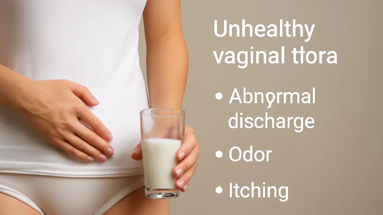 ⚠️ Sağlıksız Vajinal Floranın Belirtileri – illustrative image