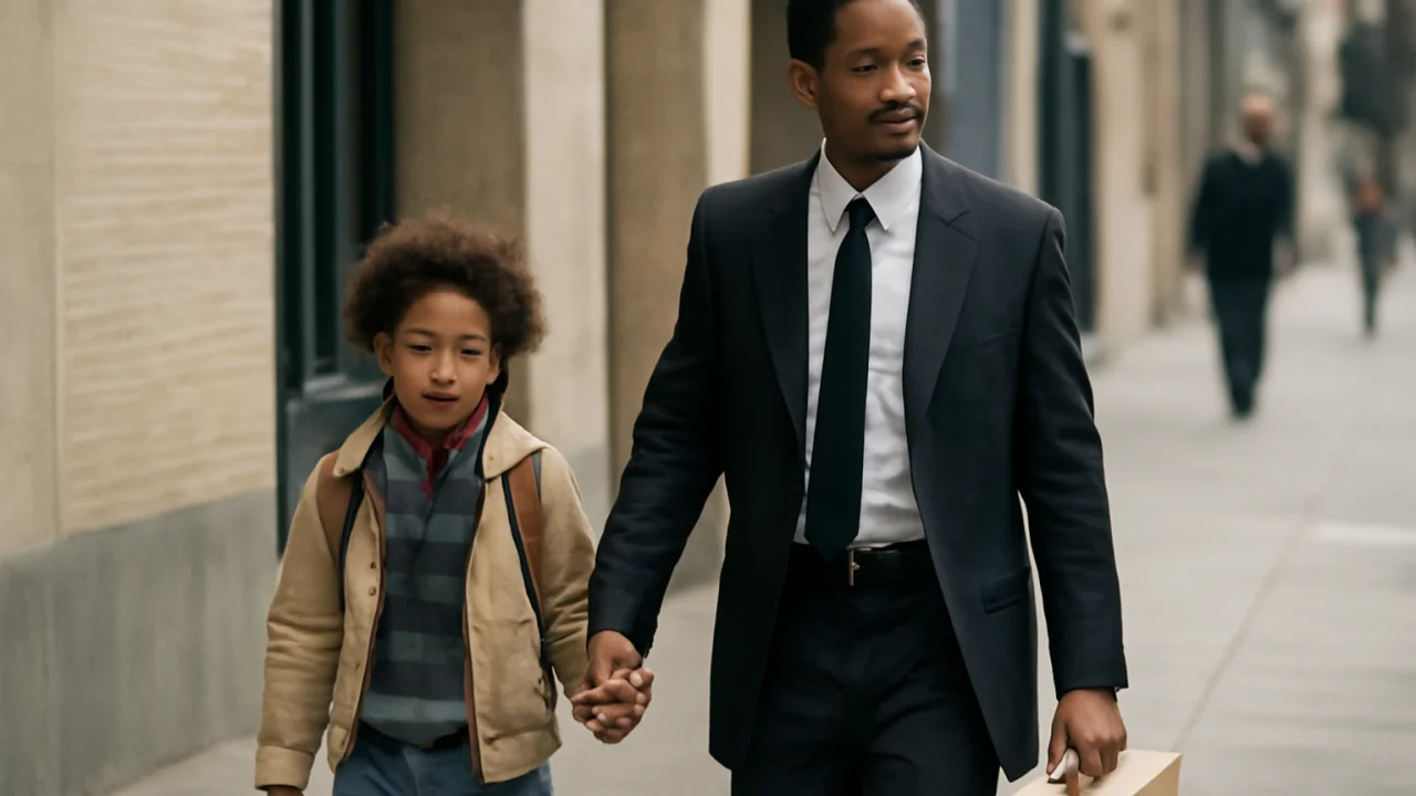⚽ 2. The Pursuit of Happyness (2006) – illustrative image