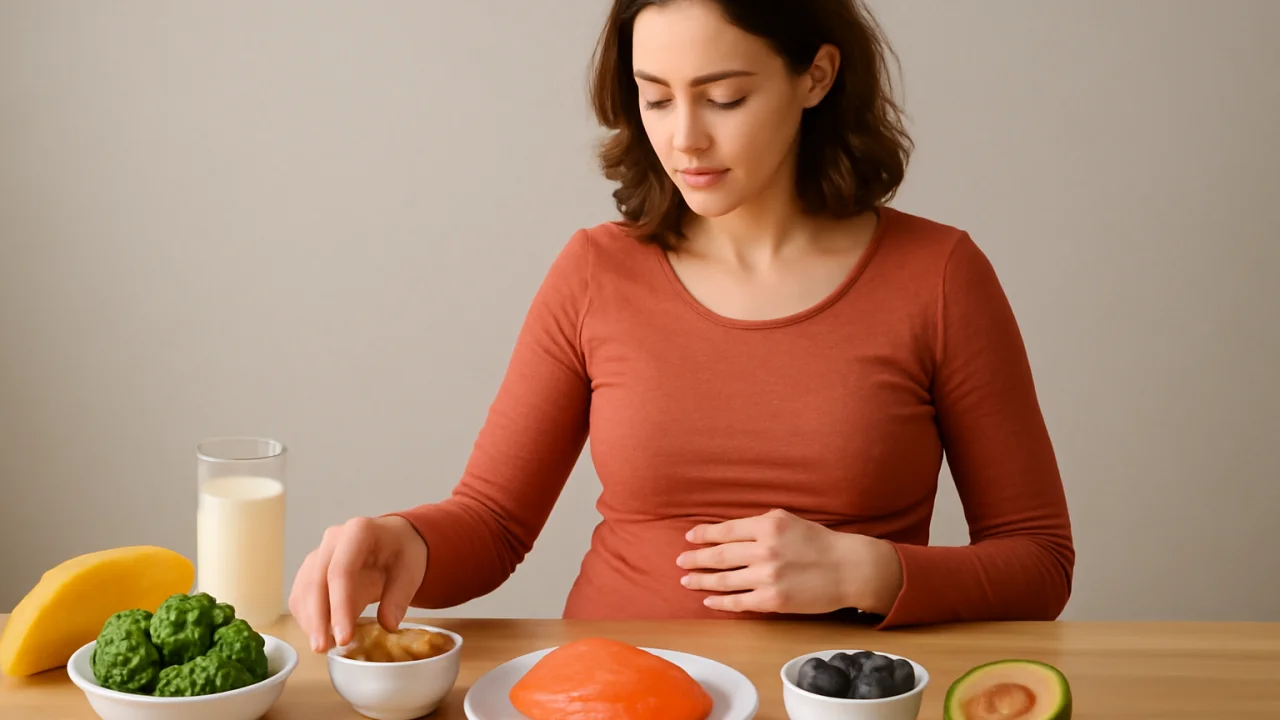 Hamilelikte Dikkat Edilmesi Gereken Temel Besinler – illustrative image