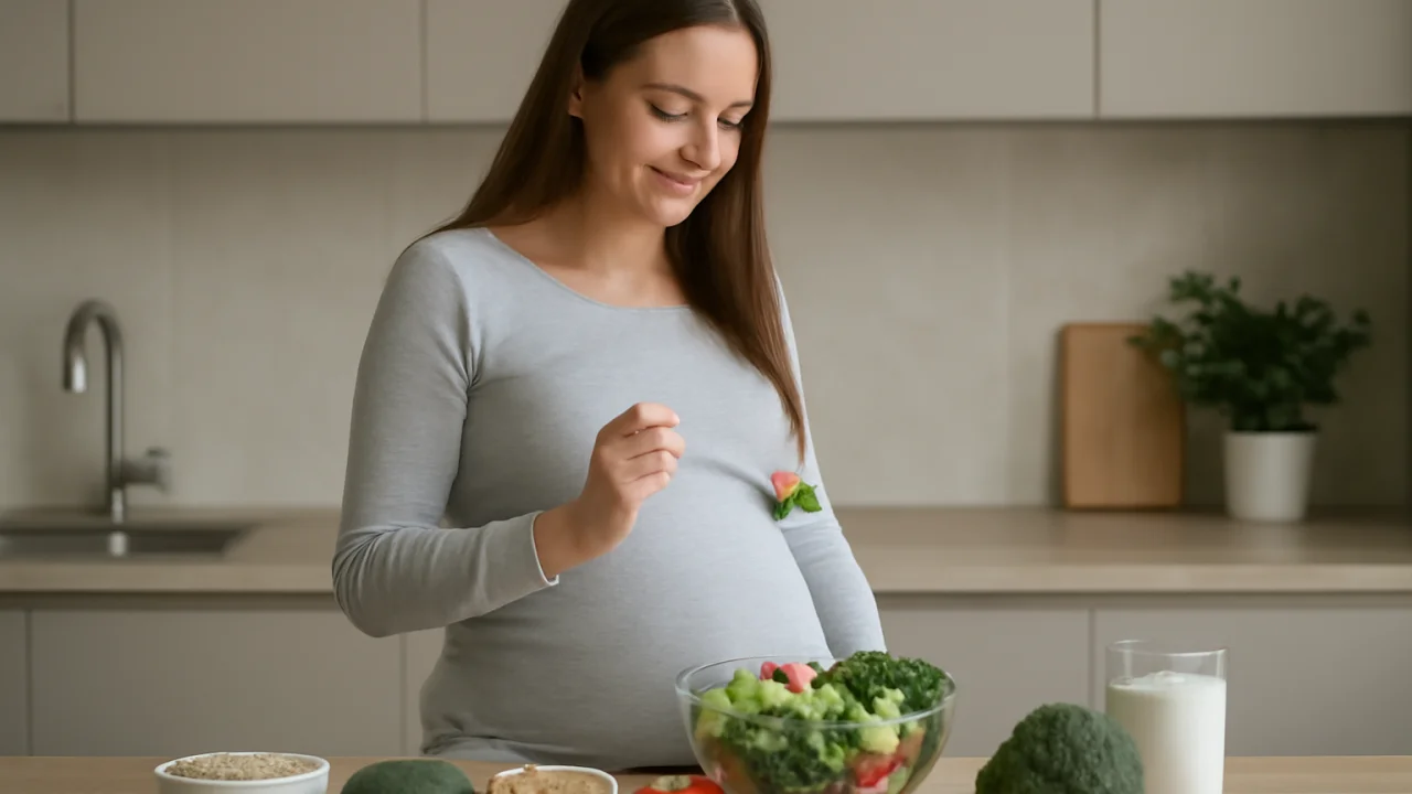 Hamilelikte Sağlıklı Beslenmenin Önemi – illustrative image