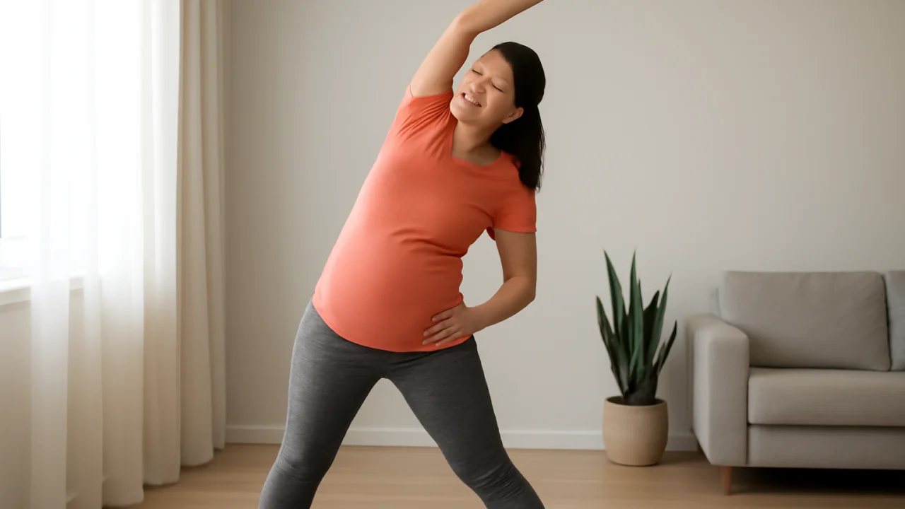 Hamilelikte Egzersiz Yaparken Dikkat Edilmesi Gerekenler – illustrative image