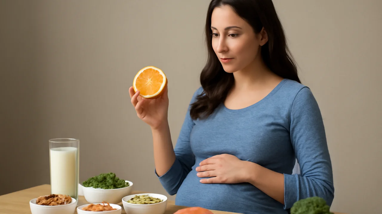 Hamilelikte Artan Vitamin ve Mineral İhtiyacı – illustrative image