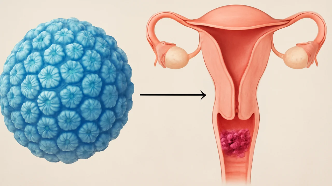🏥 HPV ve Rahim Ağzı Kanseri Arasındaki Bağlantı – illustrative image