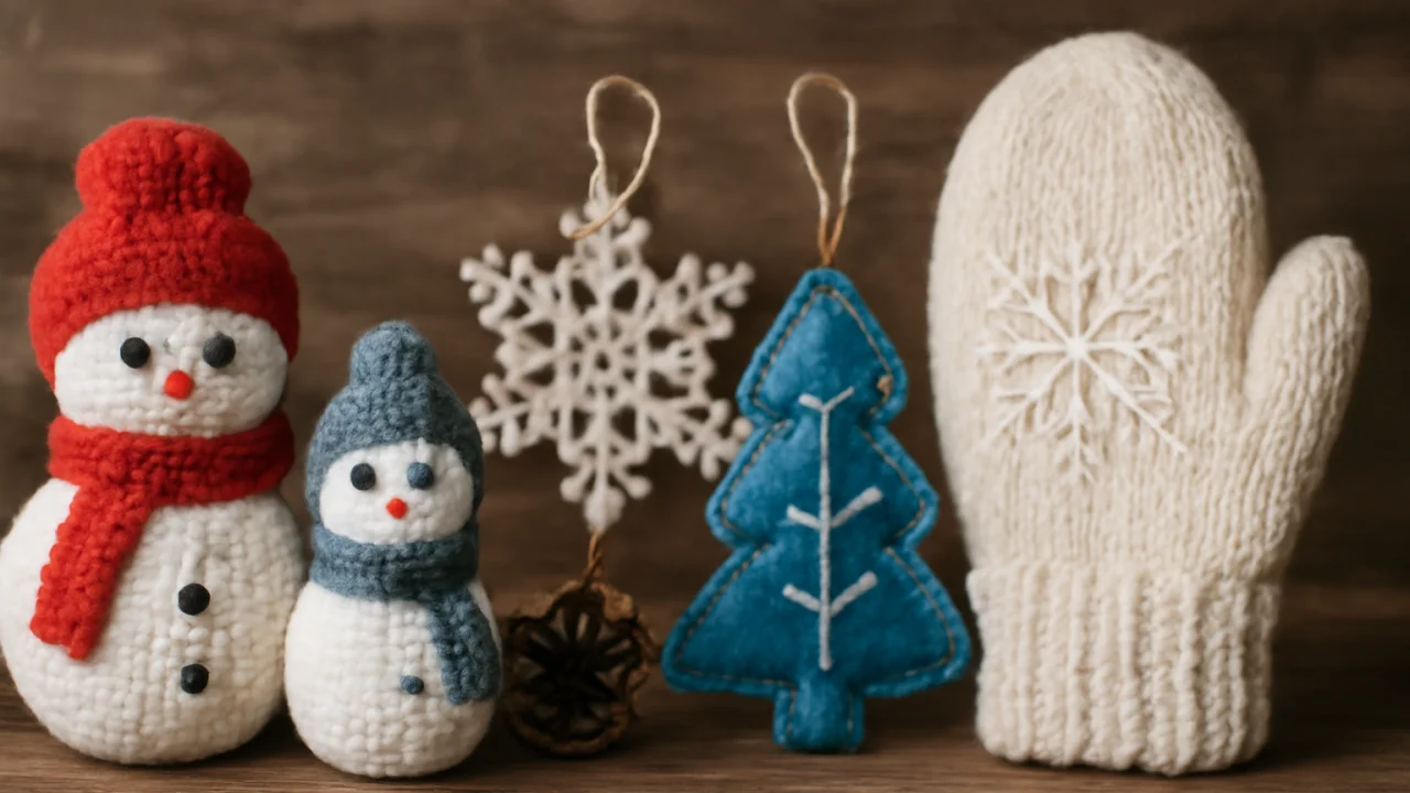 2. Kış Temalı El Sanatları – illustrative image