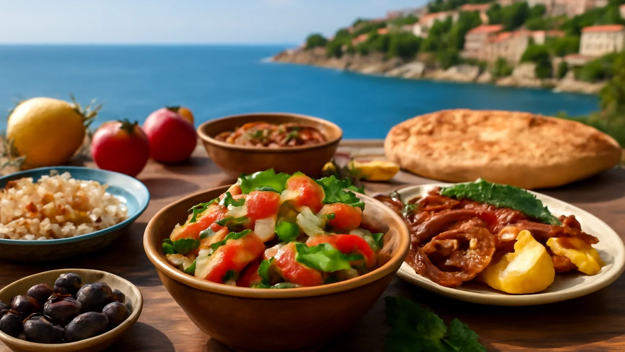 🟠 Akdeniz Bölgesi: Güneşin ve Lezzetin Buluştuğu Yer – illustrative image