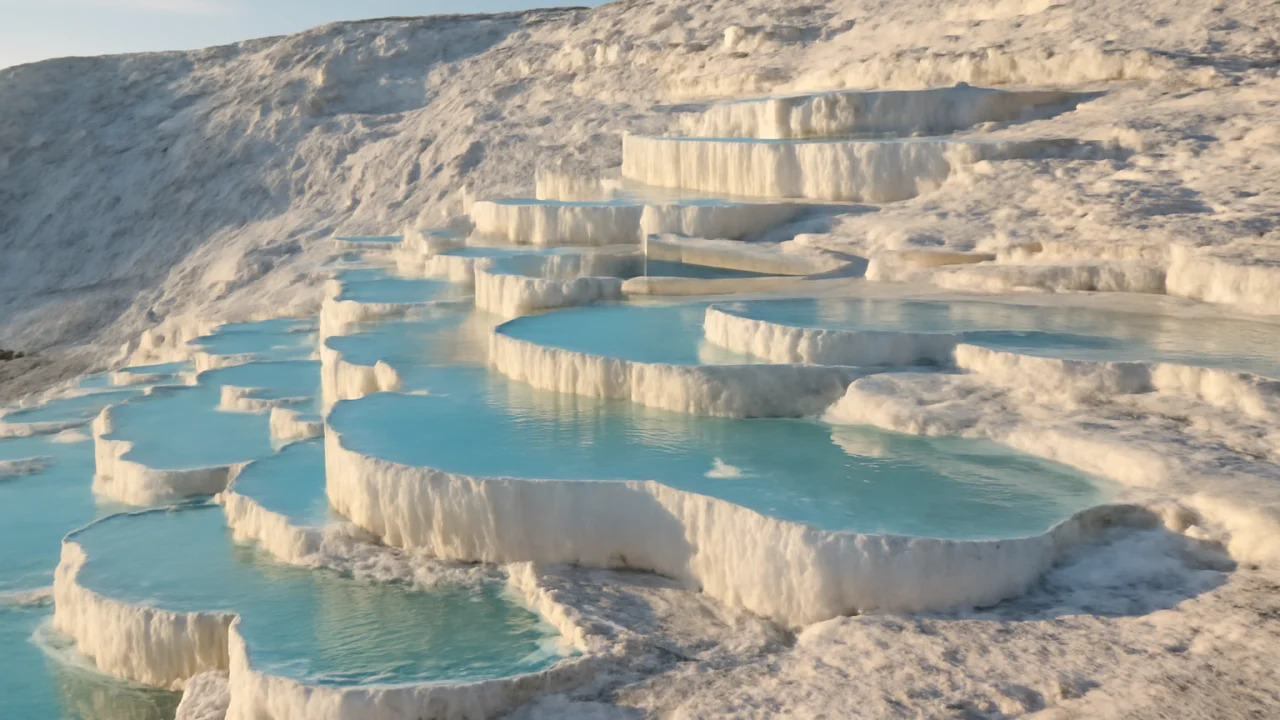 🧐 Pamukkale Travertenleri Nasıl Oluşmuştur? – illustrative image