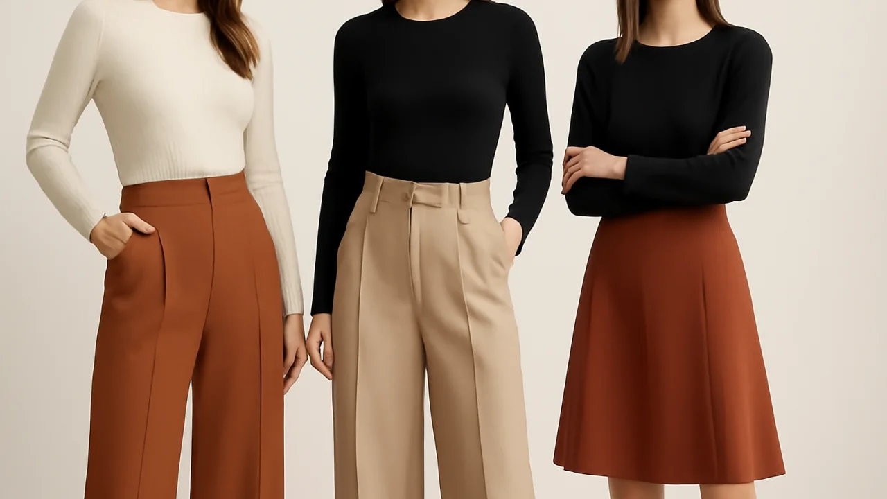 📌 1️⃣ Yüksek Bel Pantolon & Etekler Kullanın – illustrative image