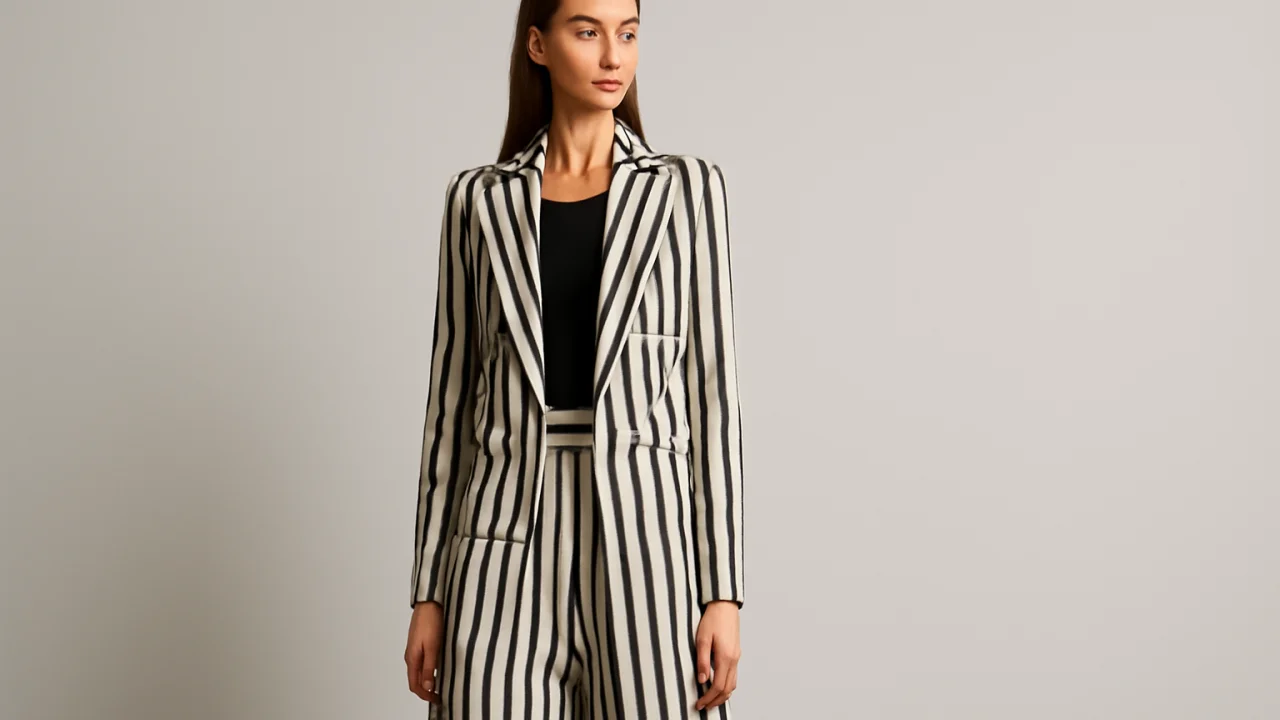 📌 3️⃣ Dikine Çizgili ve Uzun Kesimli Parçalar Tercih Edin – illustrative image