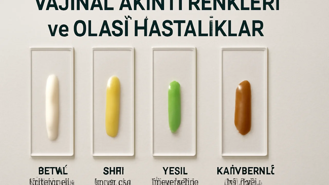 🌈 Vajinal Akıntı Renkleri ve Olası Hastalıklar – illustrative image