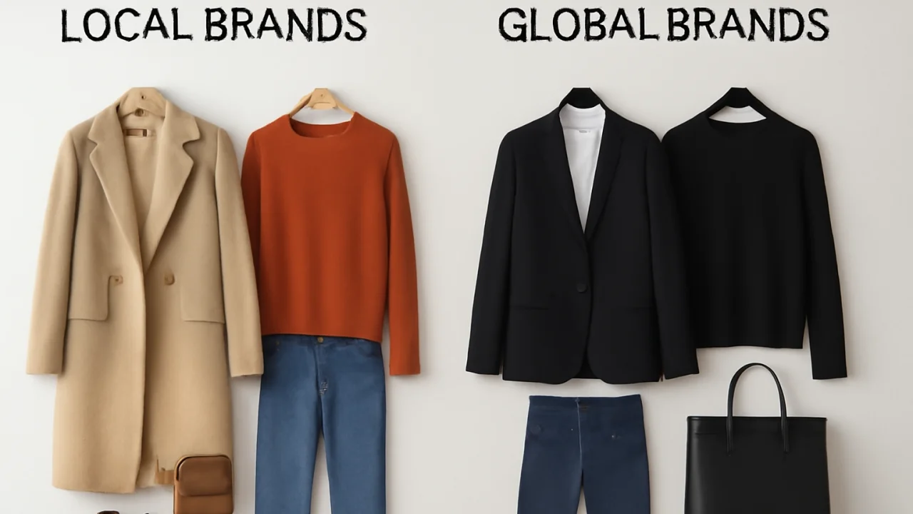 Yerel Moda Markaları ile Global Markalar Arasındaki Farklar – illustrative image